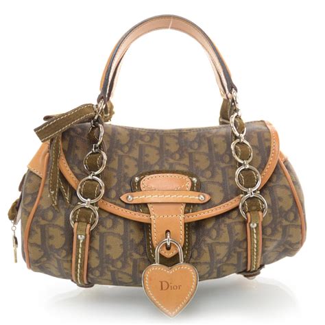 dior romantique trotter|CHRISTIAN DIOR Monogram Romantique Trotter Flap Bag.